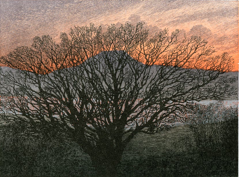 Wood engraving