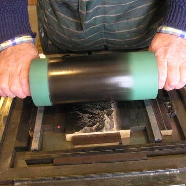 Inking the block
